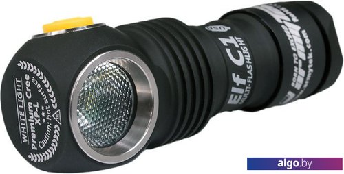 

Фонарь Armytek Elf C1 Micro-USB XP-L (White) + 18350 Li-Ion