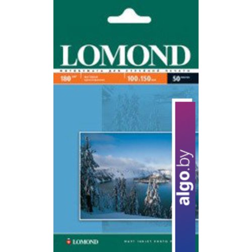 

Фотобумага Lomond Матовая 10x15 230 г/кв.м. 50 листов (0102034)