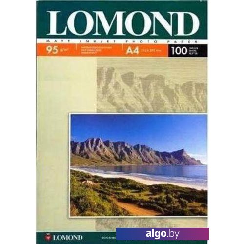 

Фотобумага Lomond матовая односторонняя A3 95 г/кв.м. 100 листов (0102129)