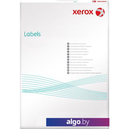 

Фотобумага Xerox матовая самоклеящаяся A4 60г/кв.м 100л 65дел (003R93177)