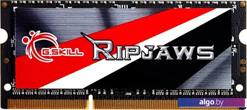 

Оперативная память G.Skill Ripjaws 8GB DDR3 SODIMM PC3-14900 F3-1866C11S-8GRSL, Черный