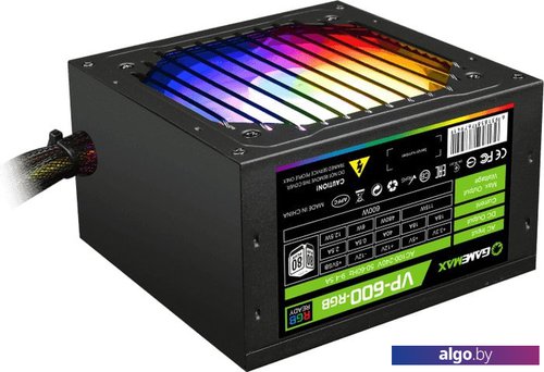 

Блок питания GameMax VP-600-RGB