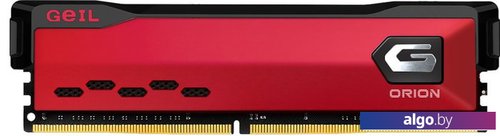 Оперативная память GeIL Orion 8ГБ DDR4 3600 МГц GOR48GB3600C18BSC Оперативная память GeIL Orion 8ГБ DDR4 3600 МГц GOR48GB3600C18BSC