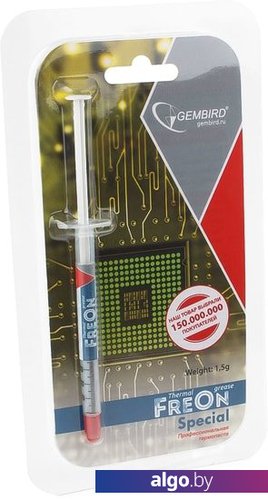 Термопаста Gembird GF-11-1.5 (1.5 г) Термопаста Gembird GF-11-1.5 (1.5 г)