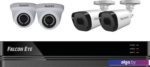 

Гибридный видеорегистратор Falcon Eye FE-104MHD KIT Офис SMART