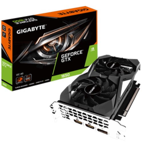 Видеокарта Gigabyte GeForce GTX 1650 OC 4GB GDDR5 GV-N1650OC-4GD Видеокарта Gigabyte GeForce GTX 1650 OC 4GB GDDR5 GV-N1650OC-4GD