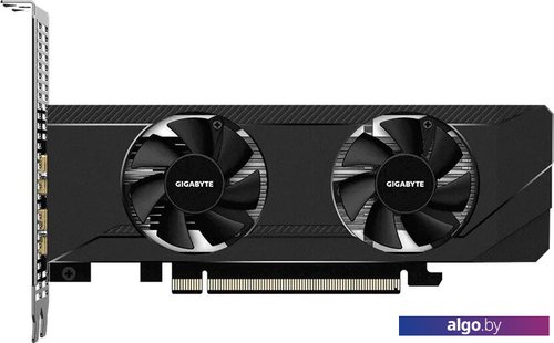 Видеокарта Gigabyte Radeon RX 6400 D6 Low Profile GV-R64D6-4GL