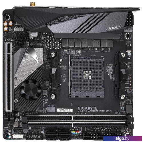 Материнская плата Gigabyte X570 I Aorus Pro WiFi (rev. 1.0) Материнская плата Gigabyte X570 I Aorus Pro WiFi (rev. 1.0)