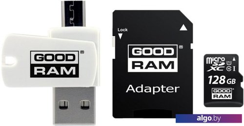 

Карта памяти GOODRAM ALL in ONE microSDXC M1A4-1280R12 128GB