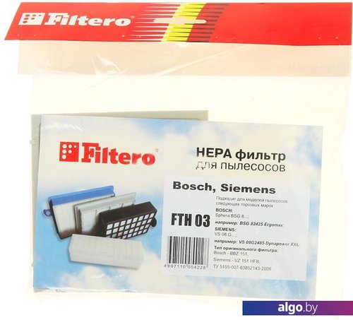 HEPA-фильтр Filtero FTH 03
