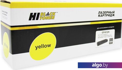 

Картридж Hi-Black HB-CF412X (аналог HP CF412X), Желтый