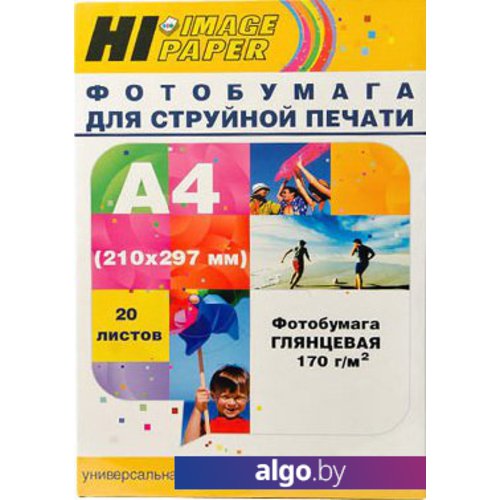 

Фотобумага Hi-Black Hi-Image глянцевая А4, 170 г/м2, 20 л [A2106]