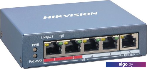 

Коммутатор Hikvision DS-3E1105P-EI