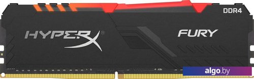 

Оперативная память HyperX Fury RGB 32GB DDR4 PC4-25600 HX432C16FB3A/32, Черный