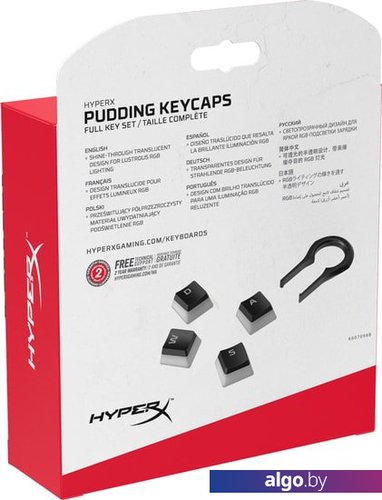 Набор колпачков HyperX HKCPXA-BK-RU/G Набор колпачков HyperX HKCPXA-BK-RU/G
