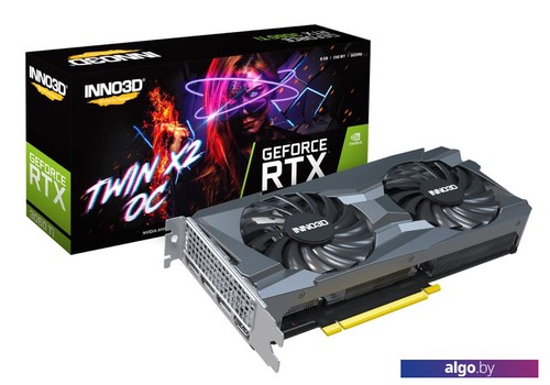 Inno3D GeForce RTX 3060 Ti Twin X2 OC 8GB GDDR6 N306T2-08D6X-1190VA32D Inno3D GeForce RTX 3060 Ti Twin X2 OC 8GB GDDR6 N306T2-08D6X-1190VA32D