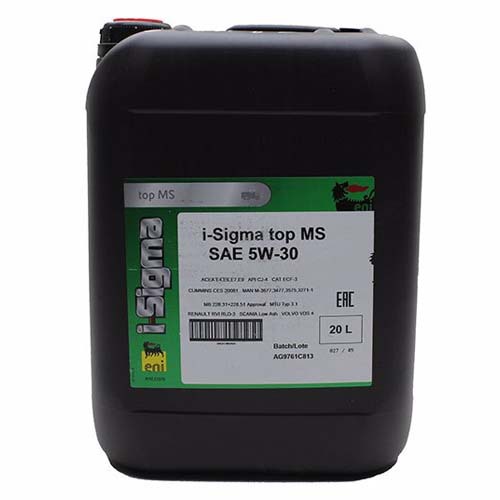 

Моторное масло Eni i-Sigma top 5W-30 20л