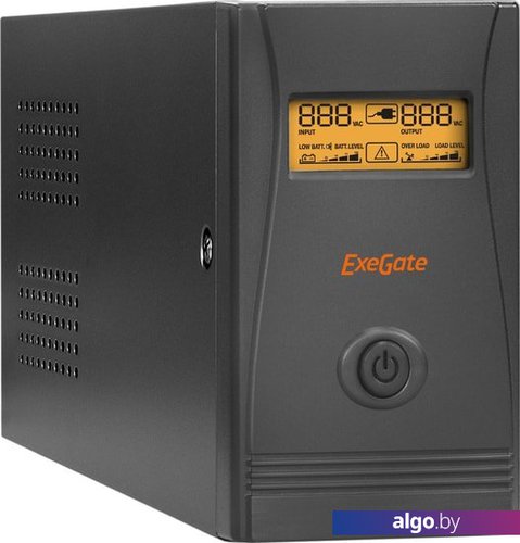 

Источник бесперебойного питания ExeGate Power Smart ULB-600.LCD.AVR.C13