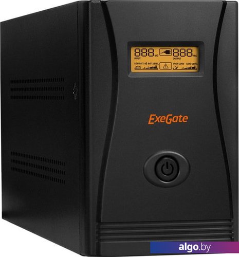 Источник бесперебойного питания ExeGate SpecialPro Smart LLB-1200.LCD.AVR.C13.RJ.USB