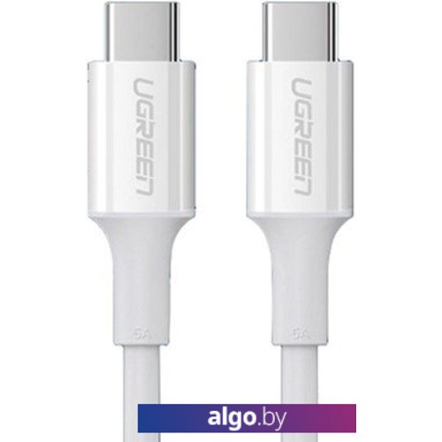 

Кабель Ugreen US300 60552 USB Type-C - USB Type-C (2 м, белый)