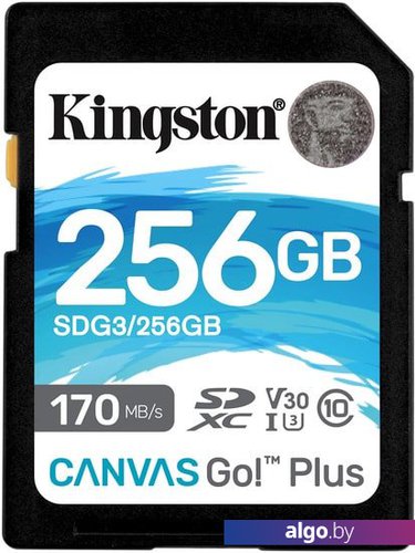 

Карта памяти Kingston Canvas Go! Plus SDXC 256GB