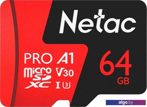 

Карта памяти Netac P500 Extreme Pro 64GB NT02P500PRO-064G-S