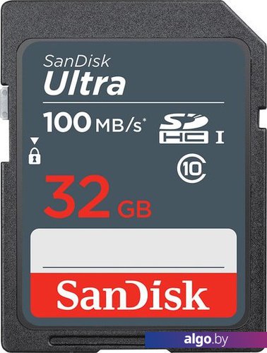 

Карта памяти SanDisk Ultra SDHC SDSDUNR-032G-GN3IN 32GB