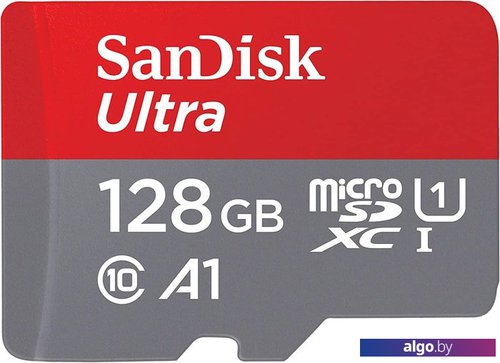 

Карта памяти SanDisk Ultra SDSQUA4-128G-GN6MN microSDXC 128GB