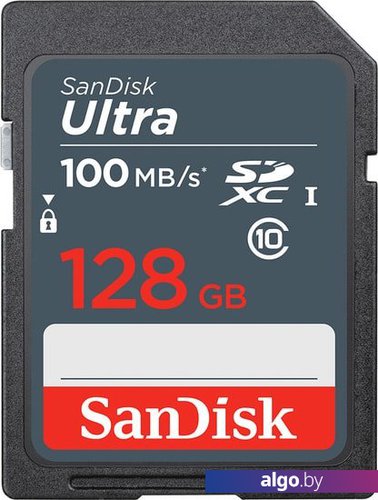 

Карта памяти SanDisk Ultra SDXC SDSDUNR-128G-GN3IN 128GB