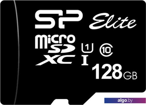 Карта памяти Silicon-Power Elite microSDXC SP128GBSTXBU1V10 128GB