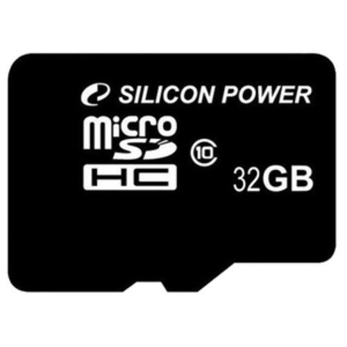 Карта памяти Silicon-Power microSDHC (Class 10) 32 Гб (SP032GBSTH010V10)