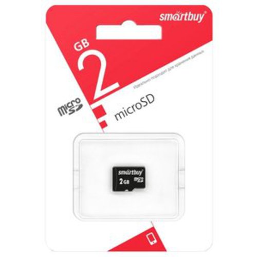 Карта памяти Smart Buy microSD 2 Гб (SB2GBSD-00) Карта памяти Smart Buy microSD 2 Гб (SB2GBSD-00)