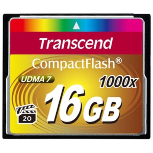 

Карта памяти Transcend 1000x CompactFlash Ultimate 16GB (TS16GCF1000)