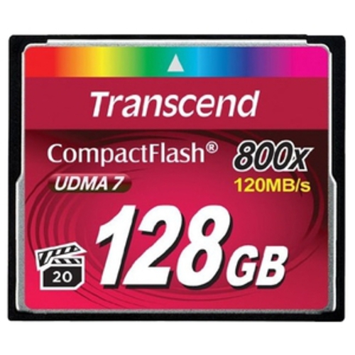 

Карта памяти Transcend 800x CompactFlash Premium 128GB (TS128GCF800)