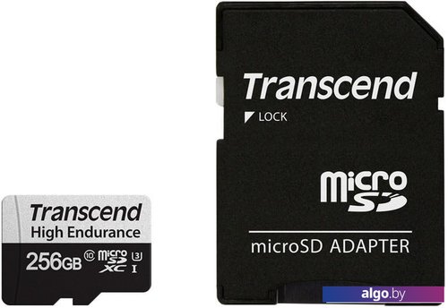 

Карта памяти Transcend microSDXC TS256GUSD350V 256GB (с адаптером)