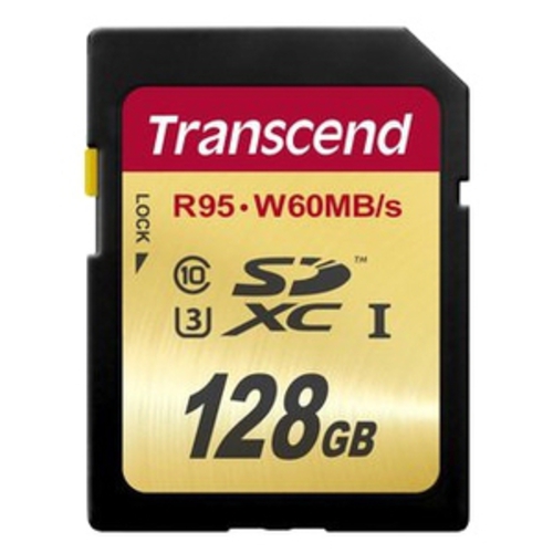 

Карта памяти Transcend SDXC UHS-I U3 Class 10 128GB (TS128GSDU3)