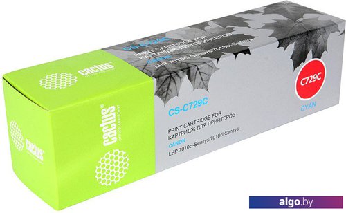 Картридж CACTUS CS-C729C Картридж CACTUS CS-C729C