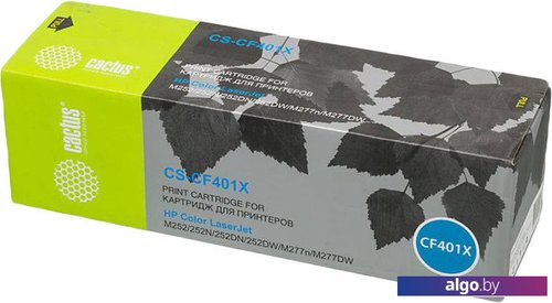 Картридж CACTUS CS-CF401X (аналог HP CF401X)
