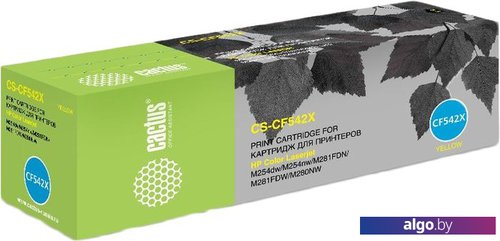 Картридж CACTUS CS-CF542X (аналог HP 203X CF542X) Картридж CACTUS CS-CF542X (аналог HP 203X CF542X)