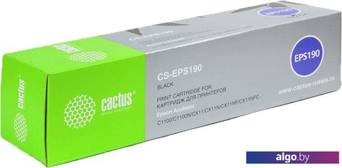 Картридж CACTUS CS-EPS190 (аналог Epson EPLS050190) Картридж CACTUS CS-EPS190 (аналог Epson EPLS050190)