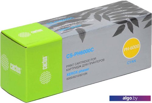 Картридж CACTUS CS-PH6000C (аналог Xerox 106R01631) Картридж CACTUS CS-PH6000C (аналог Xerox 106R01631)