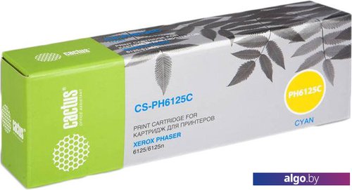 

Картридж CACTUS CS-PH6125C (аналог Xerox 106R01335)