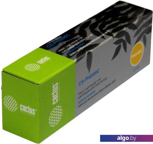Картридж CACTUS CS-PH6500C (аналог Xerox 106R01601) Картридж CACTUS CS-PH6500C (аналог Xerox 106R01601)