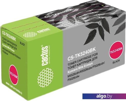 Картридж CACTUS CS-TK5240BK (аналог Kyocera TK-5240K)
