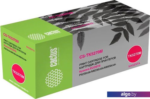 Картридж CACTUS CS-TK5270M (аналог Kyocera TK-5270M)