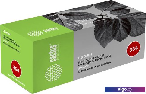 Картридж CACTUS CS-X364 (аналог Lexmark X264H11G) Картридж CACTUS CS-X364 (аналог Lexmark X264H11G)