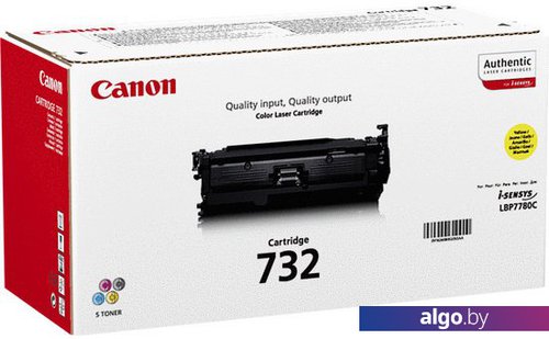 

Картридж Canon 732Y, Желтый