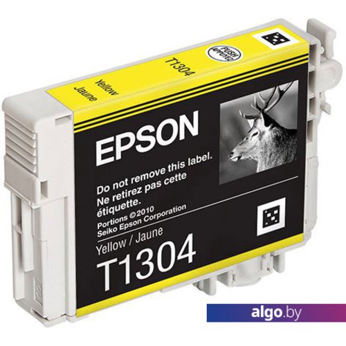 

Картридж Epson C13T13044010, Желтый