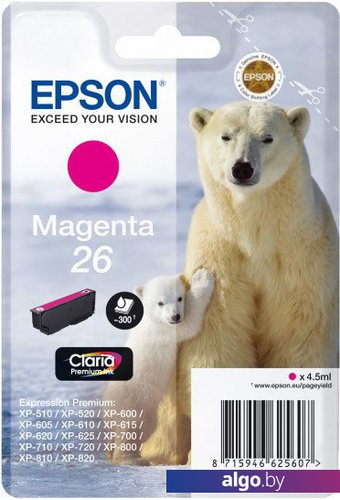 

Картридж Epson C13T26134012