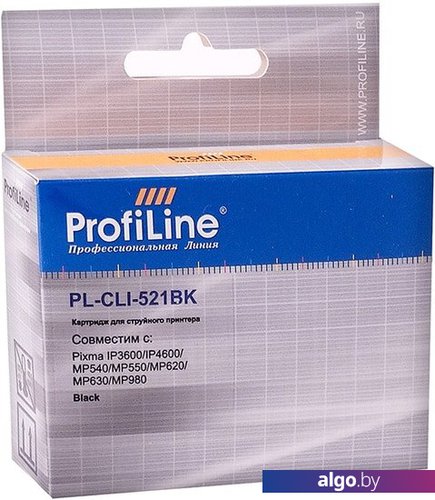 

Картридж ProfiLine PL-CLI-521BK-BK (аналог Canon CLI-521 Black)